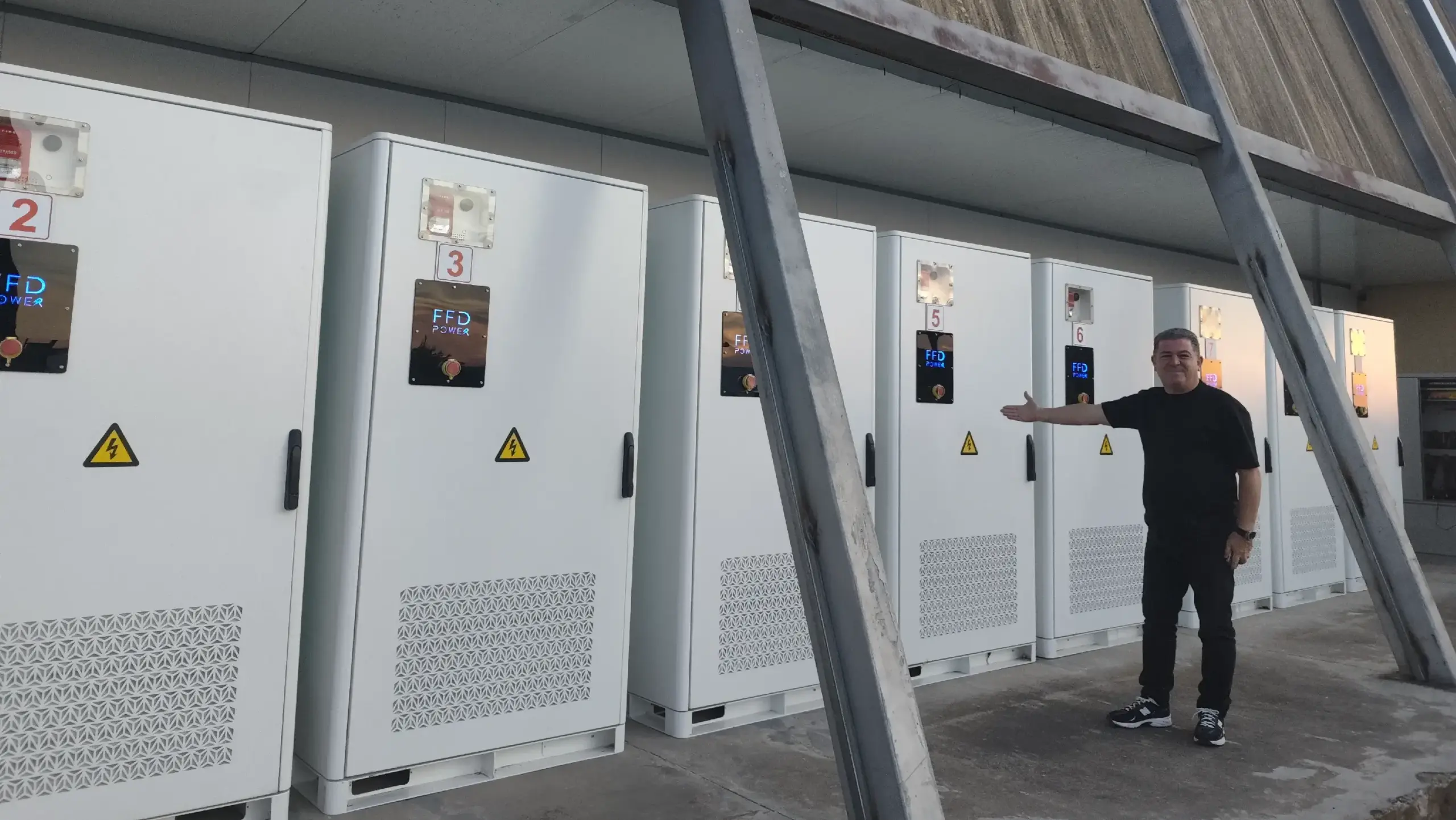 Strešni PV na bližnjevzhodnem supermarketu in 0,8MW/1,86MWh BESS za lastno porabo z optimizacijo časovno spremenljive rabe EMS