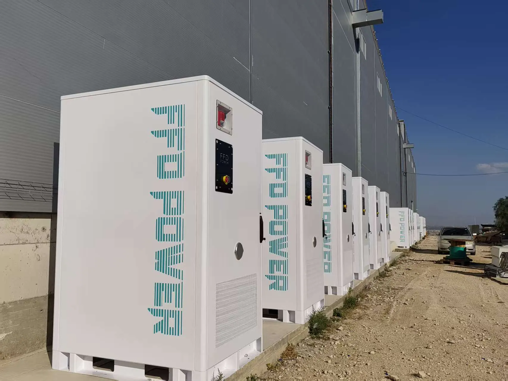 BESS for EV Charging in Israel project site