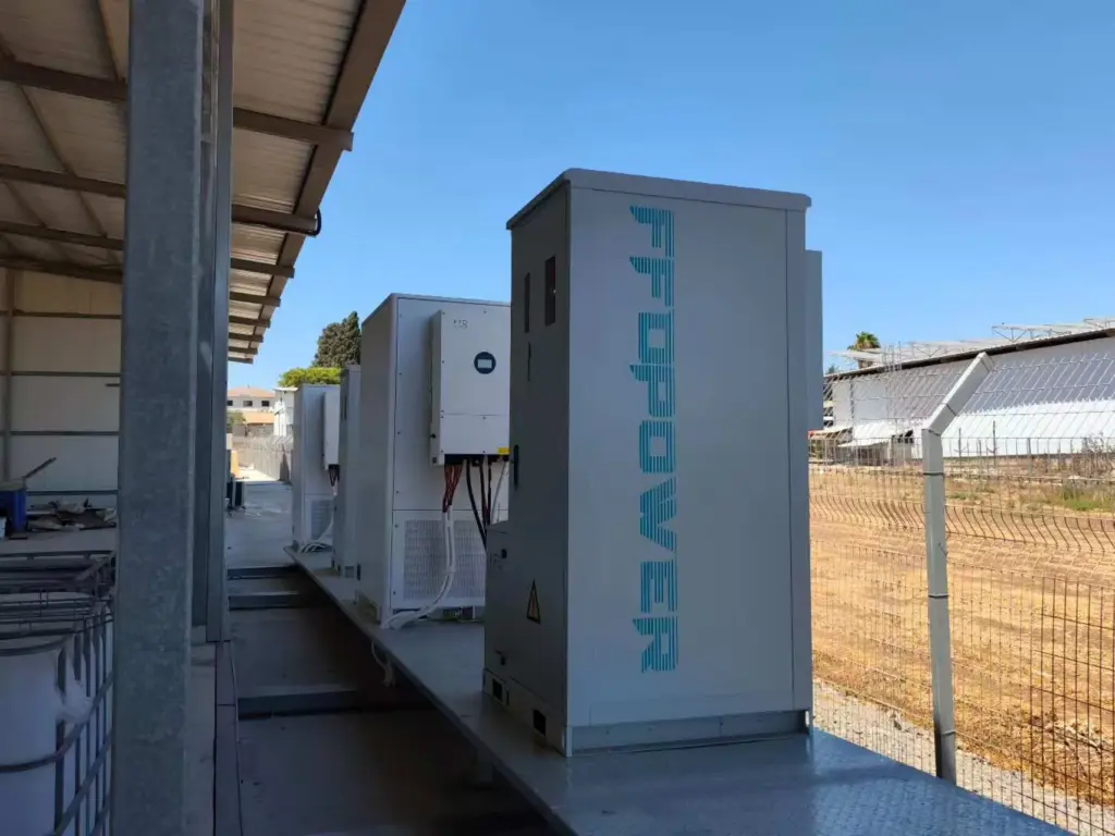 BESS for Solar Arbitrage in Israel hybrid liquid air cooled battery cabinet installation